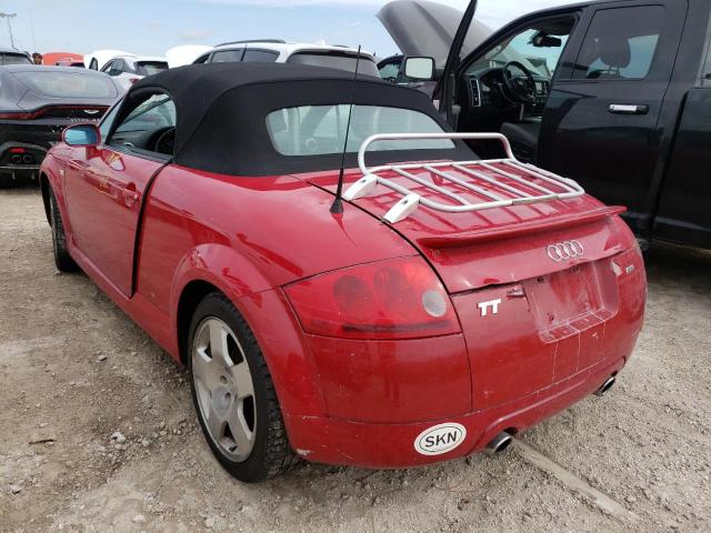 Photo 3 from auction – 2001 AUDI TT QUATTRO with VIN TRUUT28N611012725