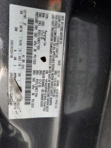 Photo 10 from auction – 2017 FORD C-MAX TITA with VIN 1FADP5FU3HL104759
