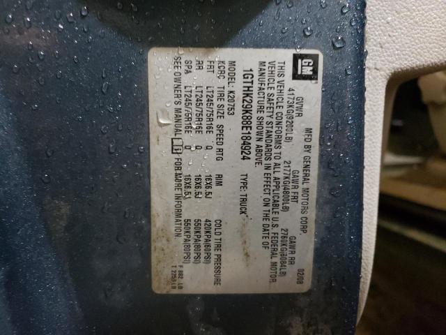 Photo 10 from auction – 2008 GMC SIERRA K25 with VIN 1GTHK29K88E184924