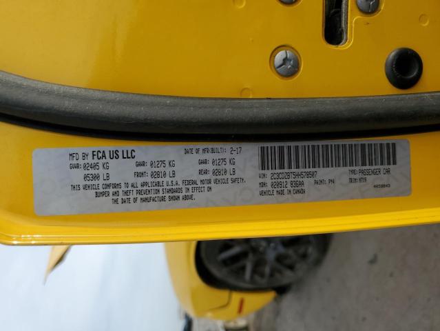 Photo 10 from auction – 2017 DODGE CHALLENGER with VIN 2C3CDZBT5HH578507