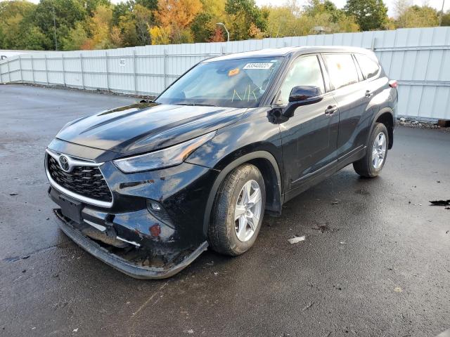 Photo 2 from auction – 2022 TOYOTA HIGHLANDER with VIN 5TDBZRBH1NS583804