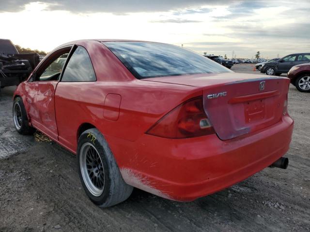 Photo 3 from auction – 2001 HONDA CIVIC SI with VIN 1HGEM22911L038016