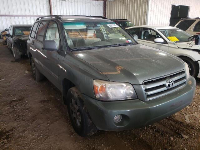 TOYOTA HIGHLANDER 2005 with VIN JTEEP21A050090838 - Photo from auction