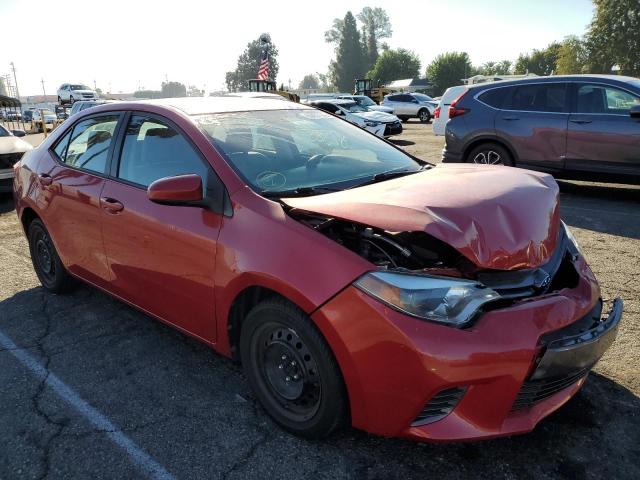 TOYOTA COROLLA L 2016 with VIN 2T1BURHE6GC711400 - Photo from auction