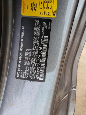 Photo 10 from auction – 2013 BMW 650 XI with VIN WBAYP1C58DDX00761