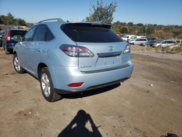 Photo 3 from auction – 2010 LEXUS RX 350 with VIN 2T2BK1BA6AC042755