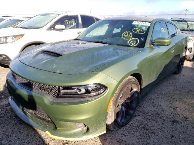 Photo 2 from auction – 2021 DODGE CHARGER R/ with VIN 2C3CDXCT9MH655800
