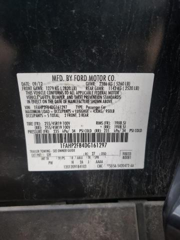 Photo 10 from auction – 2013 FORD TAURUS LIM with VIN 1FAHP2F84DG161297