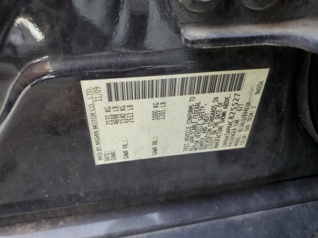 Photo 10 from auction – 2010 NISSAN MAXIMA S with VIN 1N4AA5APXAC825527