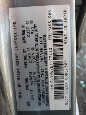 Photo 10 from auction – 2014 MAZDA 6 TOURING with VIN JM1GJ1V67E1123410