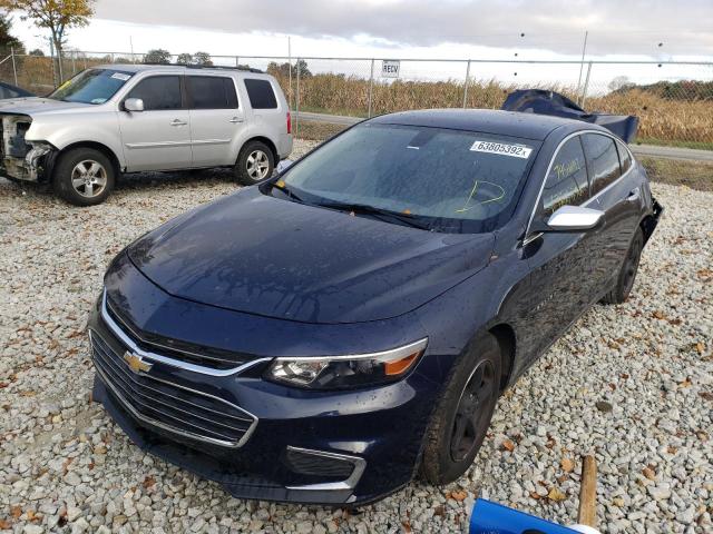 Photo 2 from auction – 2016 CHEVROLET MALIBU LS with VIN 1G1ZB5ST1GF182779