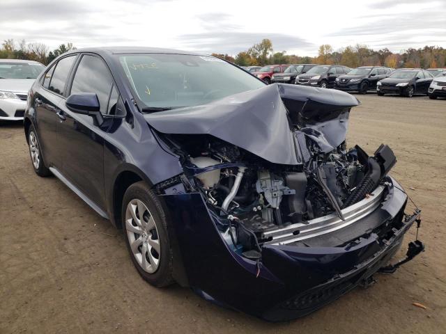 TOYOTA COROLLA LE 2021 with VIN 5YFEPMAE0MP187643 - Photo from auction