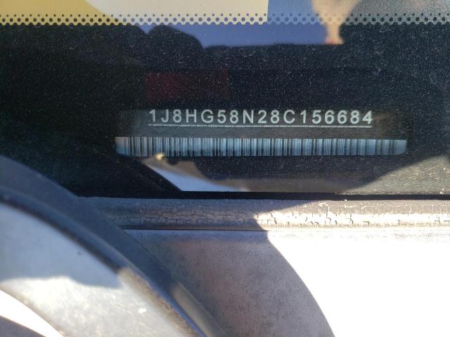 Photo 10 from auction – 2008 JEEP COMMANDER with VIN 1J8HG58N28C156684