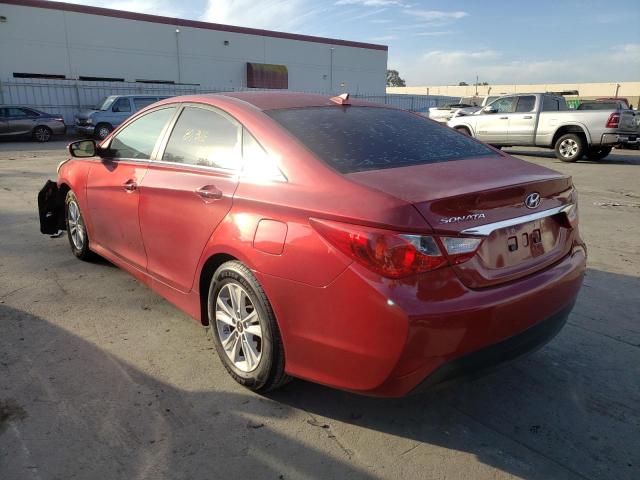Photo 3 from auction – 2014 HYUNDAI SONATA GLS with VIN 5NPEB4AC7EH865154