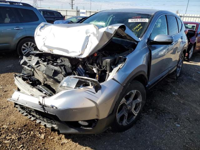 Photo 2 from auction – 2018 HONDA CR-V EX with VIN 7FARW2H5XJE009331
