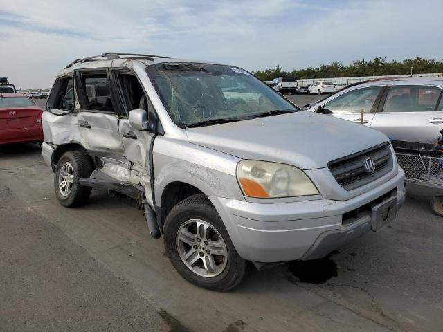 HONDA PILOT EXL 2003 with VIN 2HKYF18523H527052 - Photo from auction