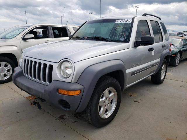 Photo 2 from auction – 2003 JEEP LIBERTY SP with VIN 1J4GL48K03W557179