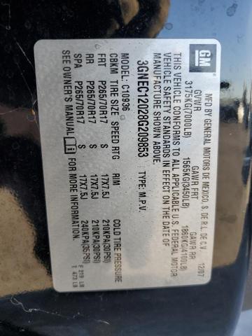 Photo 10 from auction – 2008 CHEVROLET AVALANCHE with VIN 3GNEC12028G209853