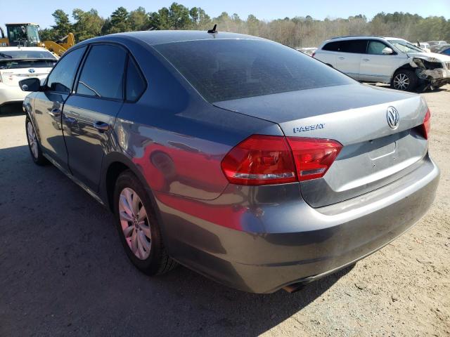 Photo 3 from auction – 2013 VOLKSWAGEN PASSAT S with VIN 1VWAP7A30DC128726
