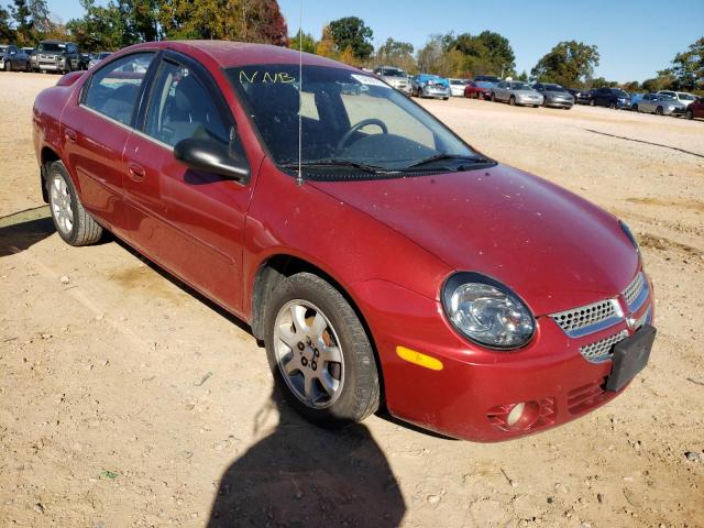 DODGE NEON SXT 2005 with VIN 1B3ES56C65D178852 - Photo from auction