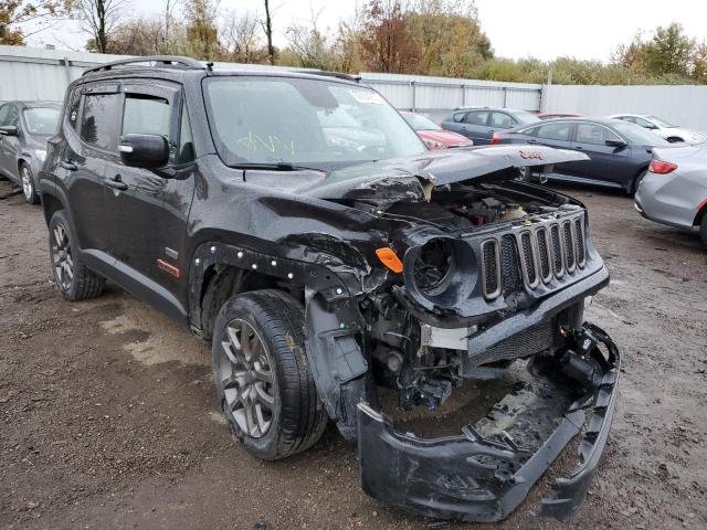 JEEP RENEGADE L 2016 with VIN ZACCJBBT4GPD37319 - Photo from auction
