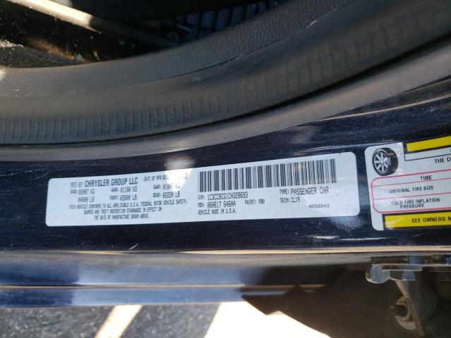 Photo 10 from auction – 2012 CHRYSLER 200 LIMITE with VIN 1C3CCBCG1CN328693