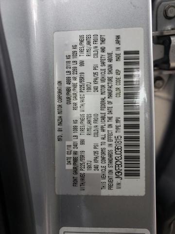 Photo 10 from auction – 2018 MAZDA CX-5 TOURI with VIN JM3KFBCM3J0361815