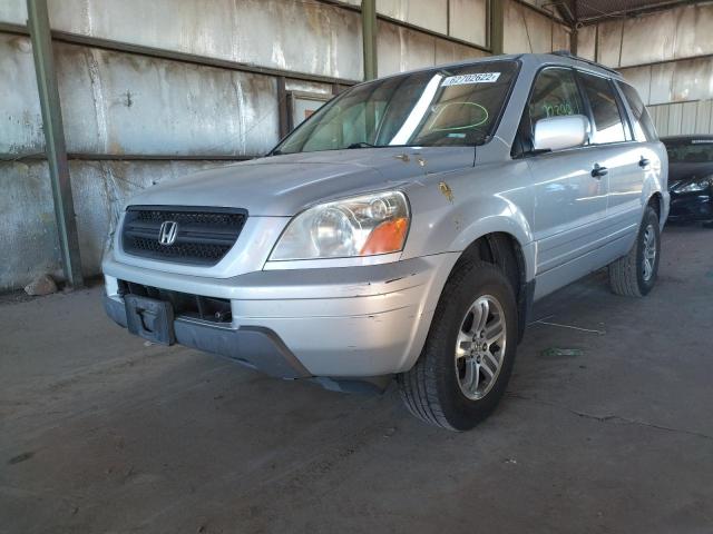 Photo 2 from auction – 2004 HONDA PILOT-V6 U with VIN 2HKYF18484H596501