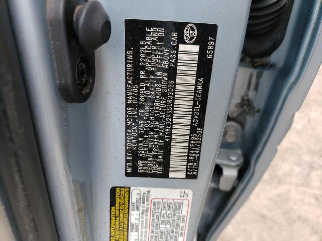 Photo 10 from auction – 2005 TOYOTA CAMRY LE with VIN 4T1BE32K65U633026