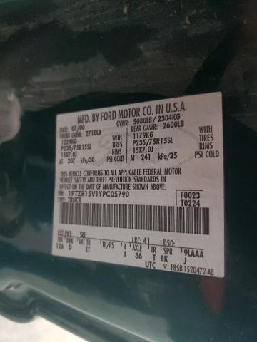 Photo 10 from auction – 2000 FORD RANGER SUP with VIN 1FTZR15V1YPC05790