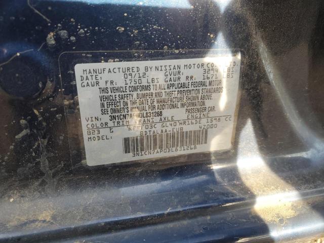 Photo 10 from auction – 2013 NISSAN VERSA S with VIN 3N1CN7AP0DL831268