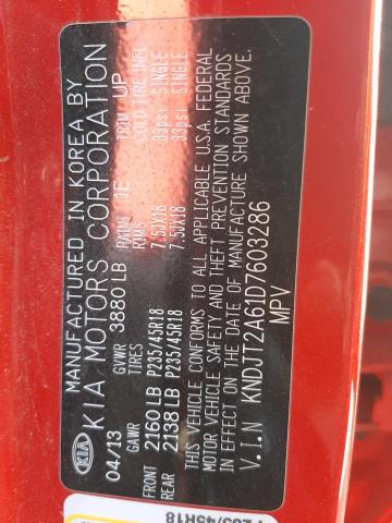 Photo 10 from auction – 2013 KIA SOUL + with VIN KNDJT2A61D7603286