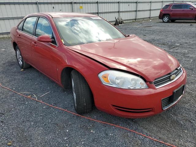 CHEVROLET IMPALA LS 2008 with VIN 2G1WB55K089157064 - Photo from auction