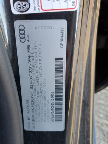 Photo 10 from auction – 2014 AUDI A7 PREMIUM with VIN WAUWGAFC9EN125633
