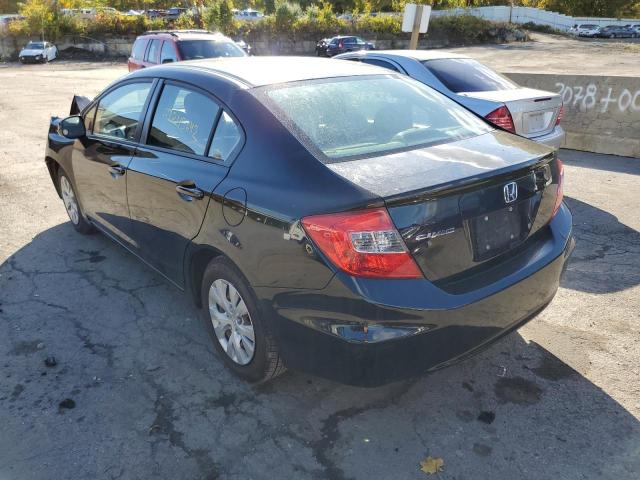 Photo 3 from auction – 2012 HONDA CIVIC LX with VIN 19XFB2F51CE303948