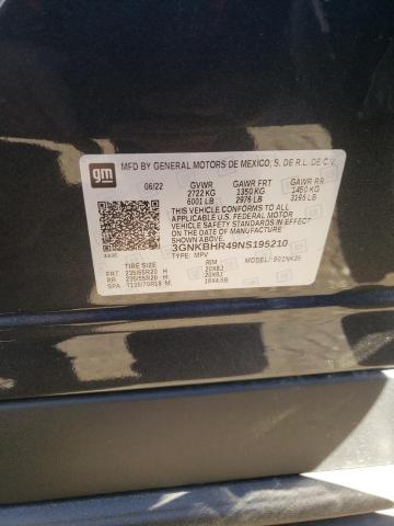 Photo 10 from auction – 2022 CHEVROLET BLAZER 2LT with VIN 3GNKBHR49NS195210