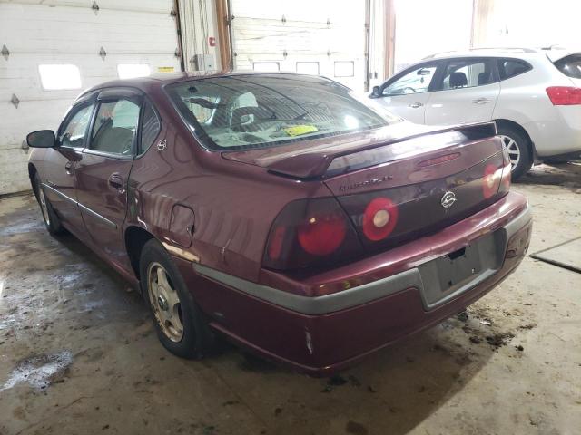 Photo 3 from auction – 2002 CHEVROLET IMPALA LS with VIN 2G1WH55K129265070