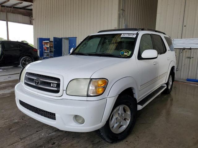 Photo 2 from auction – 2002 TOYOTA SEQUOIA LI with VIN 5TDZT38A02S112939