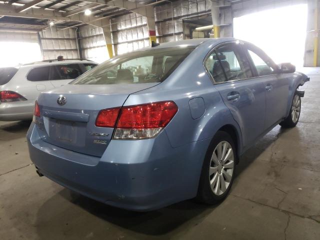Photo 4 from auction – 2011 SUBARU LEGACY 2.5 with VIN 4S3BMBL62B3221240