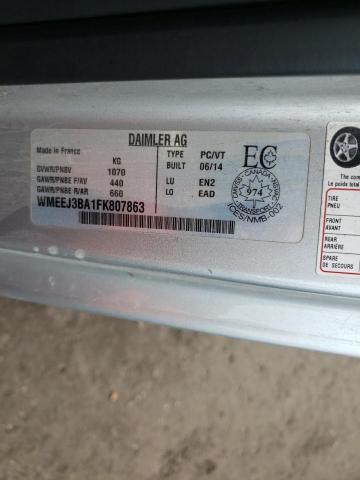 Photo 10 from auction – 2015 SMART FORTWO PUR with VIN WMEEJ3BA1FK807863