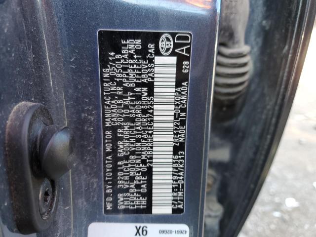Photo 10 from auction – 2014 TOYOTA COROLLA EC with VIN 2T1BPRHE4EC174255