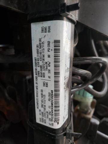 Photo 10 from auction – 2021 FORD ECONOLINE with VIN 1FC3E4KK6MDC00948
