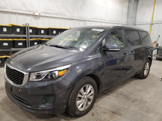 Photo 2 from auction – 2016 KIA SEDONA LX with VIN KNDMB5C11G6201409