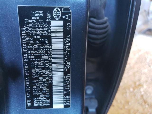 Photo 10 from auction – 2014 TOYOTA COROLLA L with VIN 2T1BURHEXEC125263