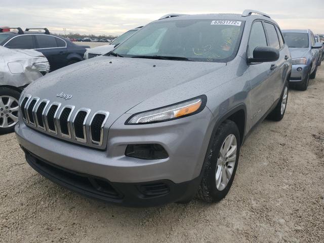 Photo 2 from auction – 2015 JEEP CHEROKEE S with VIN 1C4PJLAB9FW731819