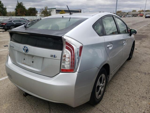 Photo 4 from auction – 2012 TOYOTA PRIUS with VIN JTDKN3DU5C5393106