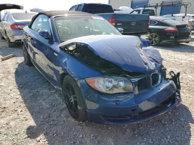 BMW 128 I 2008 with VIN WBAUN13568VH79614 - Photo from auction