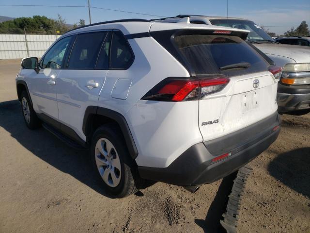 Photo 3 from auction – 2020 TOYOTA RAV4 LE with VIN 2T3G1RFV8LW092137