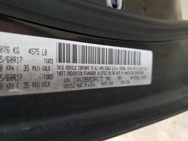 Photo 10 from auction – 2014 JEEP COMPASS SP with VIN 1C4NJDBBXED841171