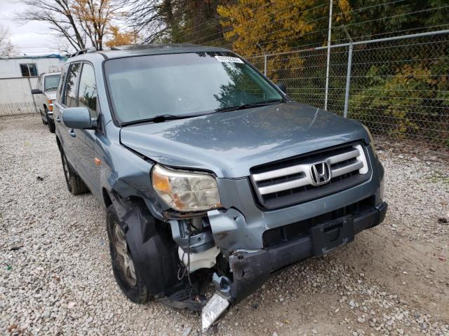 Photo 9 from auction – 2006 HONDA PILOT EX with VIN 2HKYF18516H552366